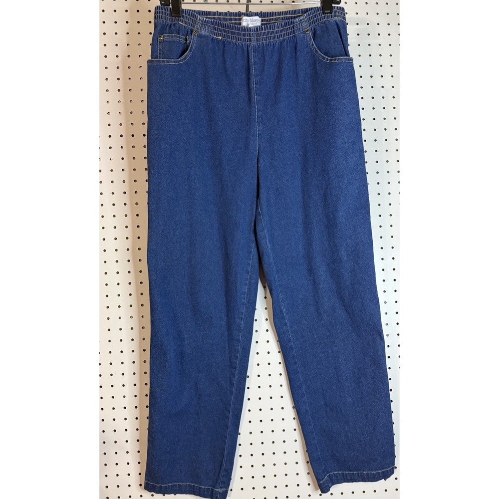 City Blues Koret size 10 Indigo denim elastic BASIC jeans pull on pants